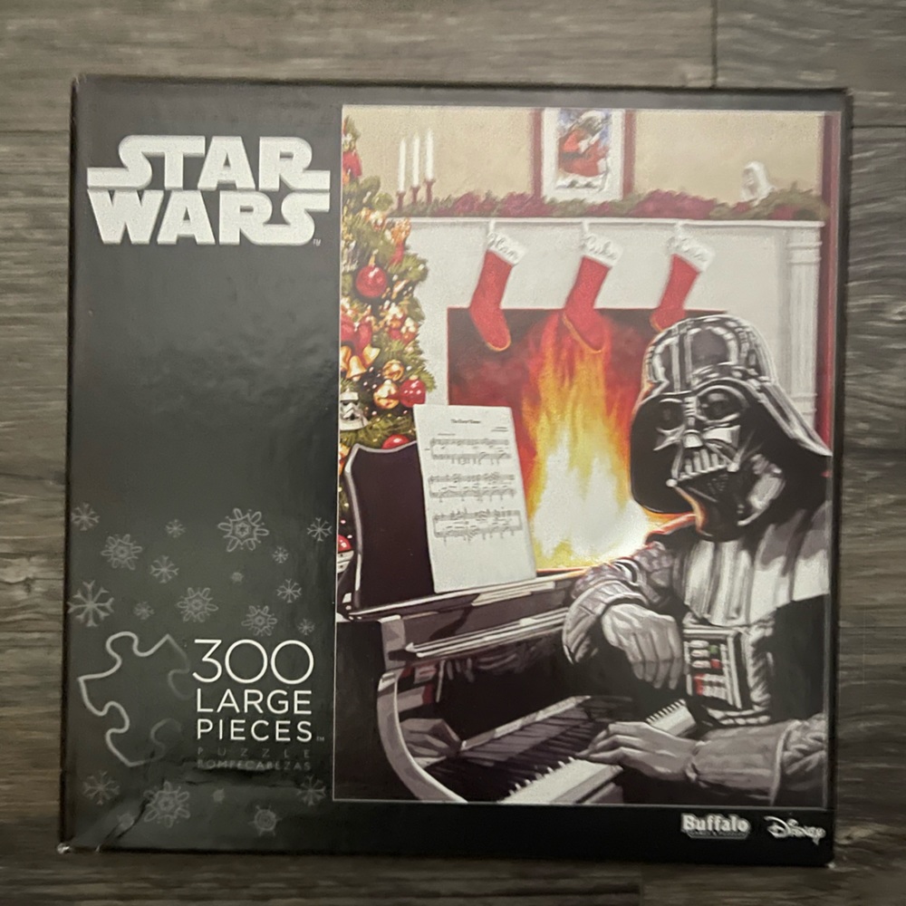 Buffalo Games Star Wars A Very Vader Christmas 300 Large Piece Jigsaw Puzzle 🧩
